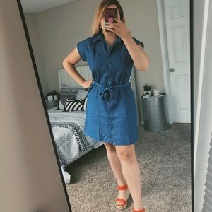Denim style dress